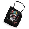 Cool French Bulldog With Skateboard Vibe Tote Bag