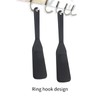 Silicone Spatula, Egg Omelette Crepe Brownie Thin Rubber Spatula Set