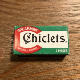 Vietnam War Era MCI Military C-Ration Chiclets Gum 2-Pack Spearmint