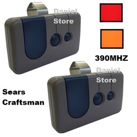 GateMaster 2 For Craftsman Garage Door Opener 3 button Remote HBW1255 139.53681B 390MHz