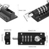 Combination Bolt, Combination Door Lock, Combination Locking Bolt, Tamper Proof