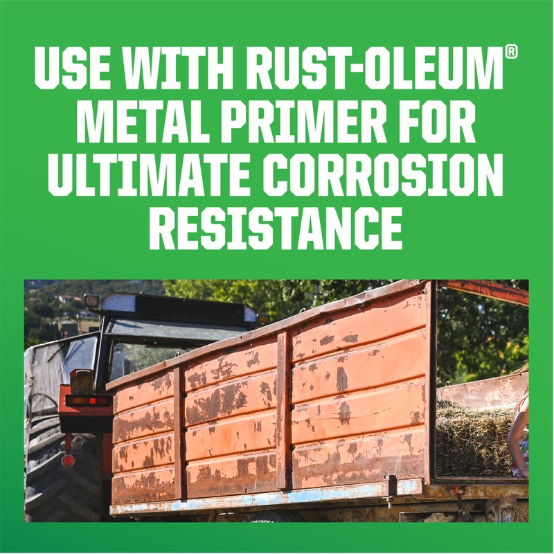 Rust-Oleum 280106 Farm & Implement Enamel Primer Quart, Gray Primer