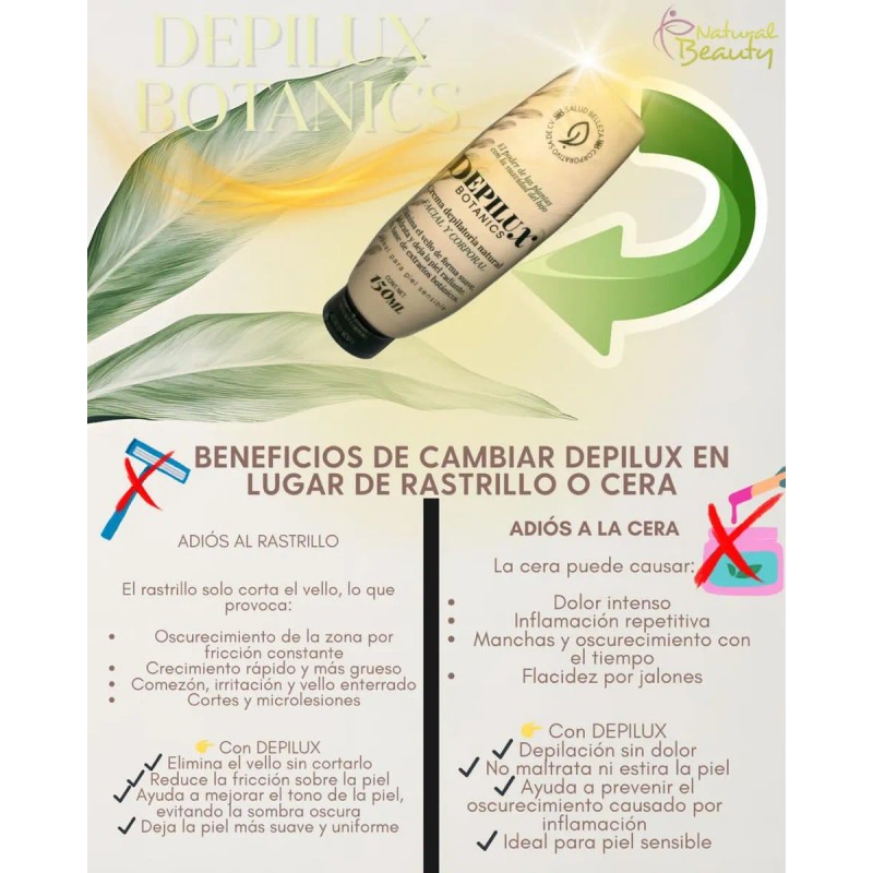 Depilux Botanics Crema Depilatoria