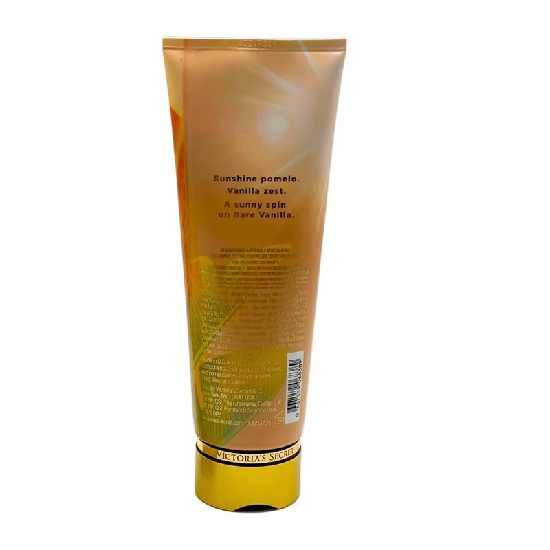 Victoria's Secret BARE VANILLA SOL Fragrance Mist & Lotion 2-piece