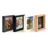 International Graphics Framed Postcards, Wood, 16 x 16 cm