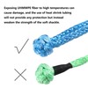 Ucreative Blue Recovery Ring and 2PCS Blue Soft Shackle (1/2