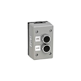 MMTC 2BXT NEMA 4 Exterior Two Button Control (non-metallic) Surface Mount Control Station Double Pole Contacts