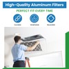 Replacement Aluminum Pre/Post Filter- 11-3/4 X 21-3/8 X 7/8 -