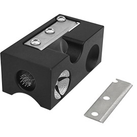 WADY Cue Tip Shaper Tool 8 in 1 Cue Tips Repair Tool,Pool Cue Tips Scuffer Billiards Accessories, Pool Stick Cue Accessories Repair for Replacement and Shaping Cue Tips (Black)