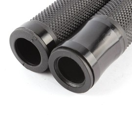 Pair of 7/8" 22mm Motorcycle CNC Aluminum Rubber Gel Hand Grips Handlebar For Sports Bike Chopper Cruiser Bike