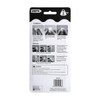 GRIPPA Self Adheisve Stainless Steel Panda Hooks, Removable Sticky Hooks,