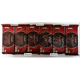 Choceur Dark Chocolate Smooth Dark Chocolate 49% Cocoa 5.29oz 150g (Pack of Six)