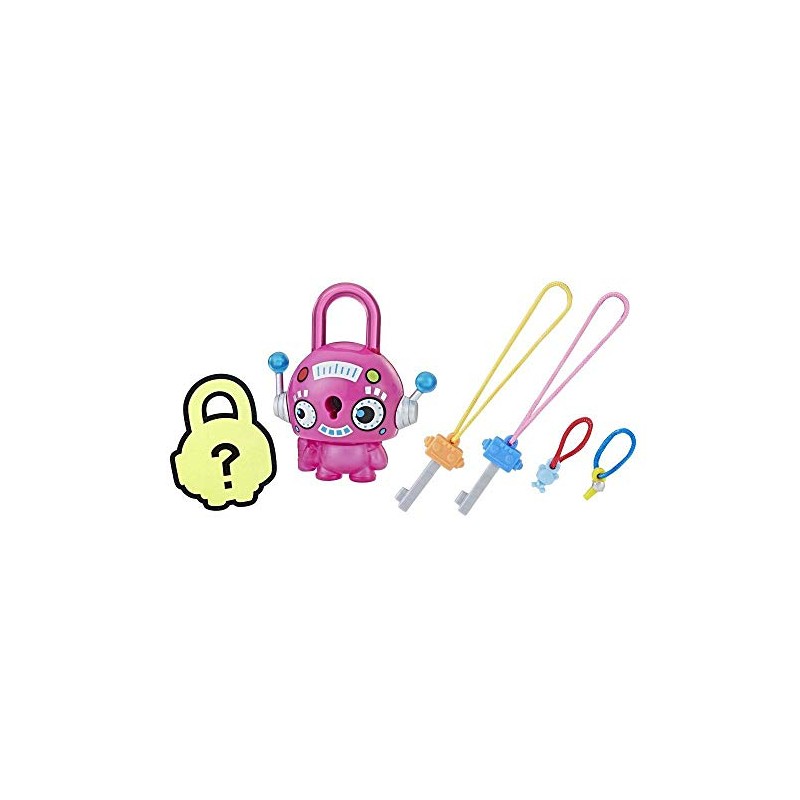 Hasbro - Lock Stars Single Padlock Series 1, Pink, E3103