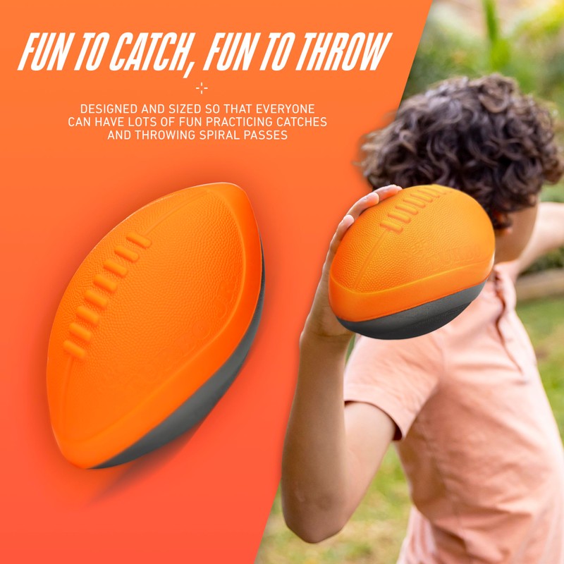 NERF Turbo Jr. Kids Foam Football - Classic Foam Football