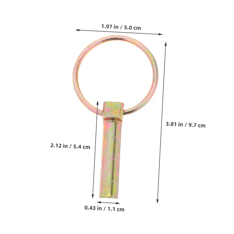 CHILDWEET 8pcs Heavy Duty Safety Lynch Pins for Secure Connection