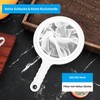 Tenbrachian 2 Pcs Fine Mesh Strainer, Kitchen Sieves and Strainers,