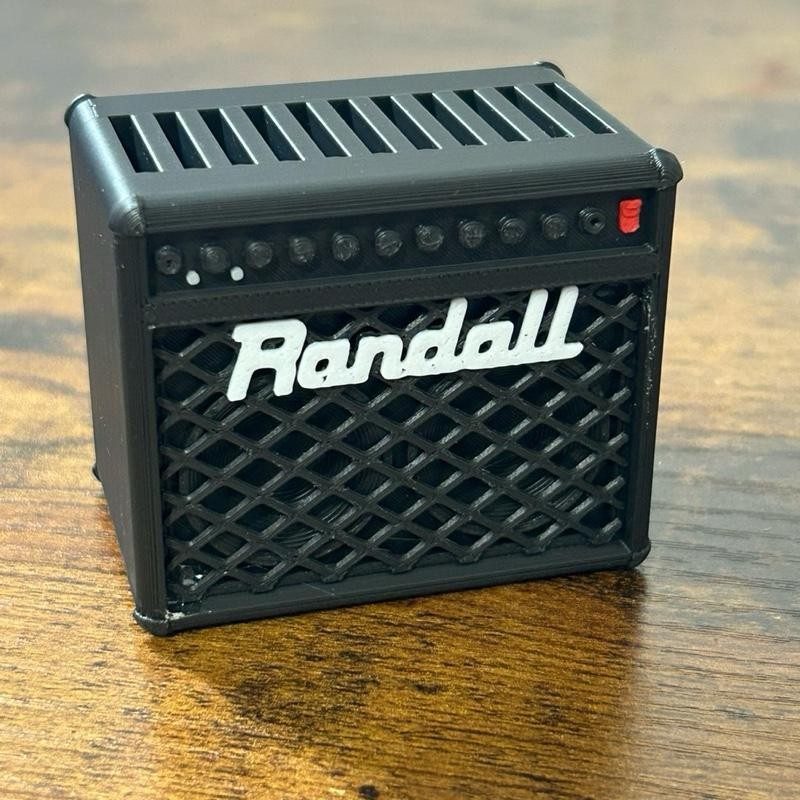 Mini Guitar Amp Pick Holder – 3D Printed, Fits 11