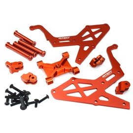 Integy Upgrades for Losi, Billet Machined Spare Tire Rack Set for 1/10 Lasernut U4 4WD Brushless RTR