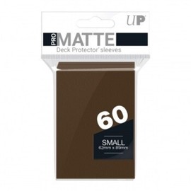 Ultra Pro Sleeves Pro-Matte Trading Card Game (Small, Brown)