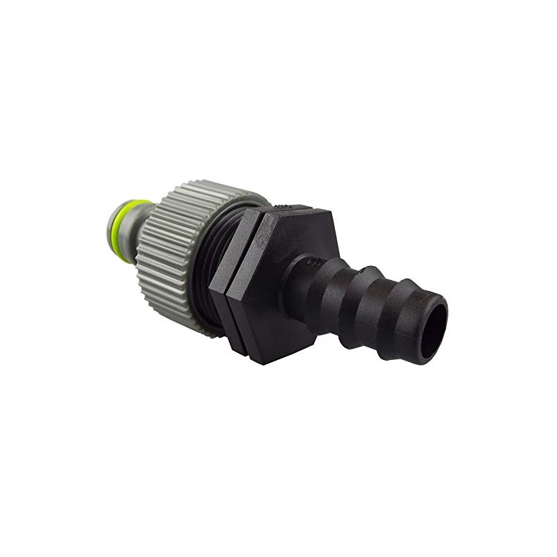 Porous Pipe/Soaker Hose to Garden hosepipe Connector