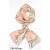 Satin Edge Headband Scarf 3 Pcs Laying Scarf for Necktie
