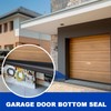 DGSL Garage Door Seals Bottom Rubber Weather Stripping Kit Seal
