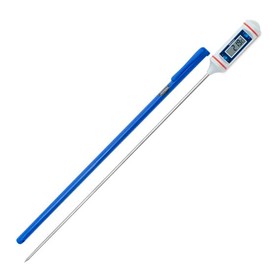 Traceable Digital Pocket Thermometer with Calibration, 302°F; 8" Long-Stem