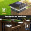 Solar Post Cap Lights Outdoor 12pack, Waterproof Fence Post Lights