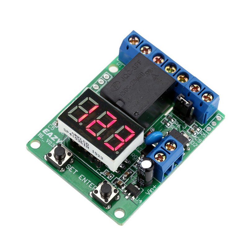 DC 12V Voltage Detection Charging Discharge Monitor Test Relay Switch