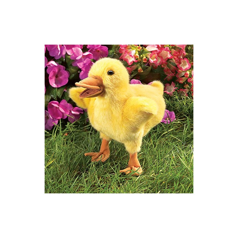 Folkmanis Duckling Hand Puppet, Yellow, 1 EA (2922)