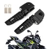 Artudatech Front Footrest Foot Pegs for Kawasaki Z300 Z400 Z800
