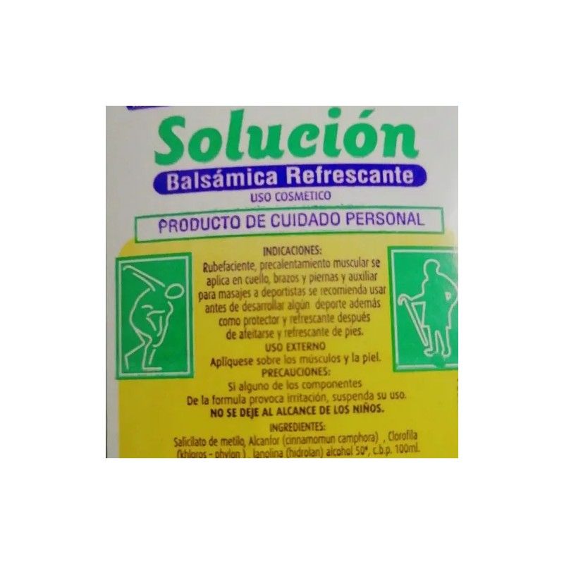 Solucion Balsamica 10pzs Cure Gel De Regalo