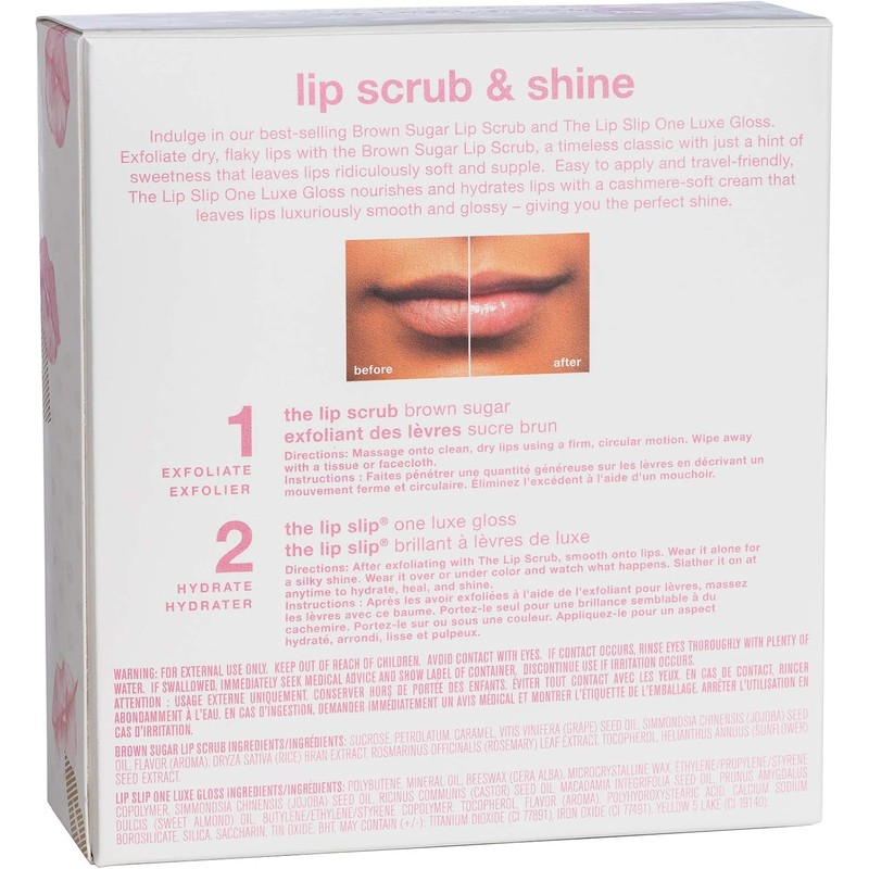 Sara happ Let's Glow Kit de exfoliante y brillo de