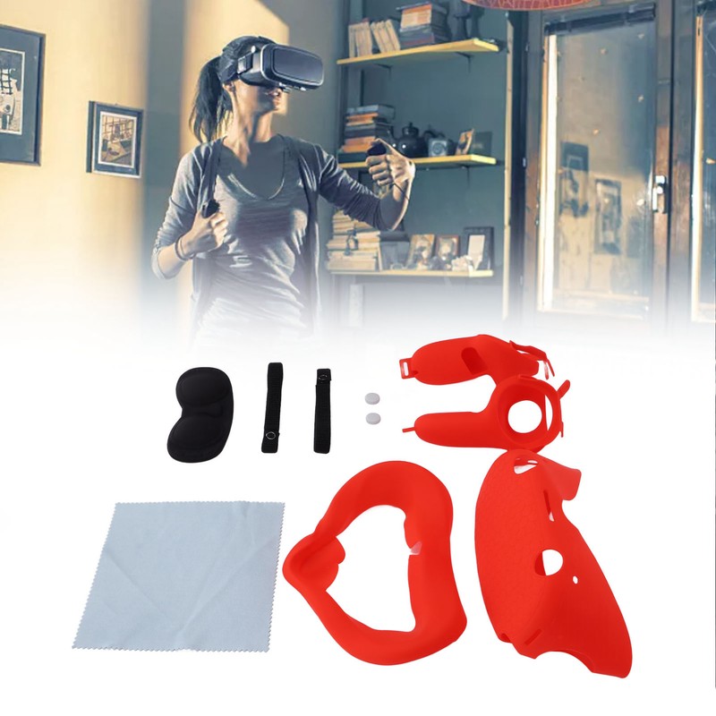 VR Glasses Protective Cover Comfortable and Breathable VR Cover Facial