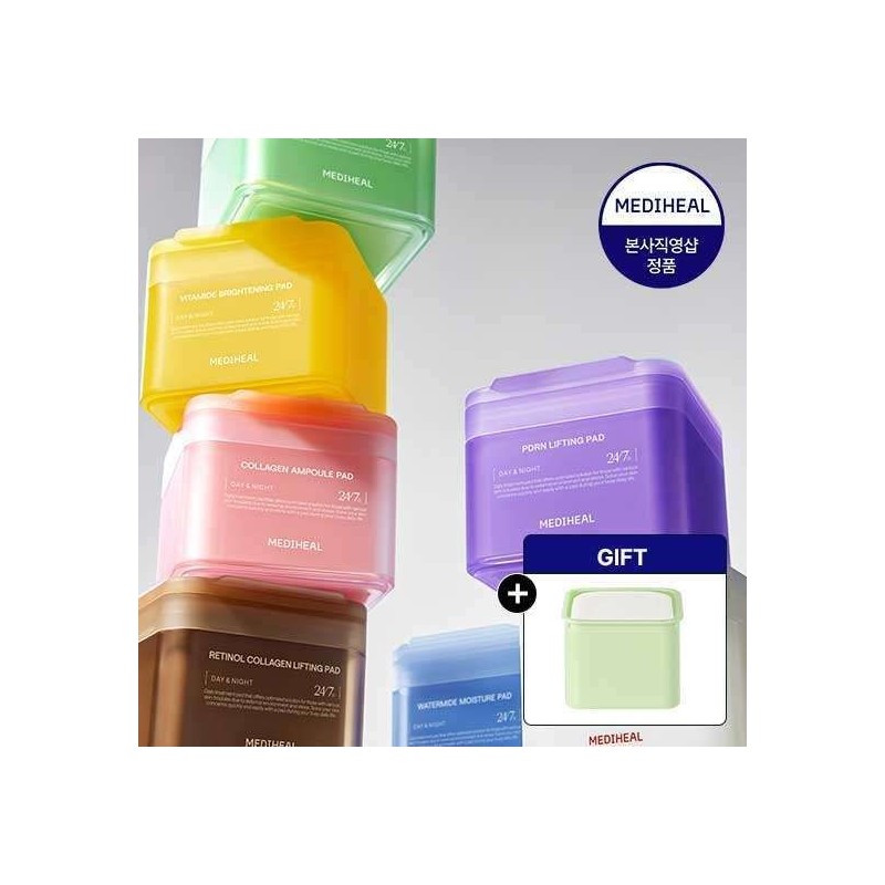 Mediheal Nemo Toner Pad original product + 8 refills, choose