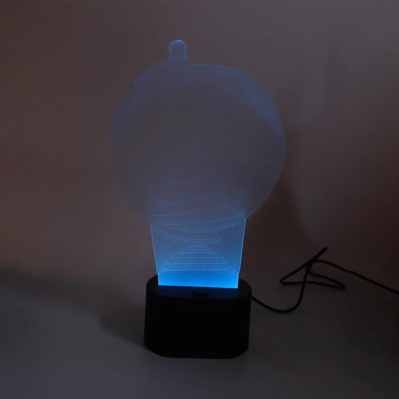 Acrylic Cartoon Night Light Kids Multifunctional 3D Cute Acrylic LED