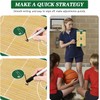 JIESENG Dry Erase Coaching Board for Premium Basketball Tactics,Green