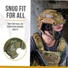 OneTigris 6" Tactical Foldable Half Face Mask Protective Mesh Mask