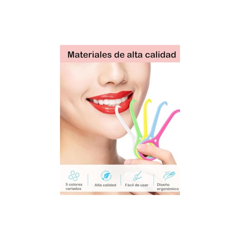 Personal Care Appliance Blanco 2.5 Cm 20 Piezas