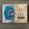Blue Number Candle,Shell Sequins Number Candles for Birthday Cakes Mermaid