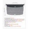 VEVOR Cargo Cover for 2019-2024 2025 Toyota RAV4 Accessories, Carbon