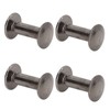 200 Sets Book Binding Screw Environmental Brass Metal Chicago Binding
