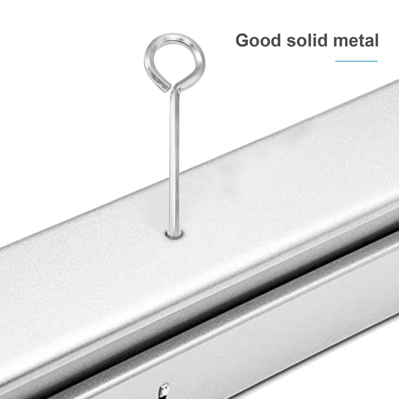 Vkinman 10Pcs 1/8 inch Allen Wrench Keychain Standard Hex Dogging