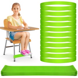 20 Pack Chair Bands for Kids with Fidgety Feet, ADHD Tools for Kids, ROOKEA Sensory Room Must Haves for ADHD Kids Fidget Chair Bands Autism Classroom Must Haves ADHD Tools for Classroom Home Chairs