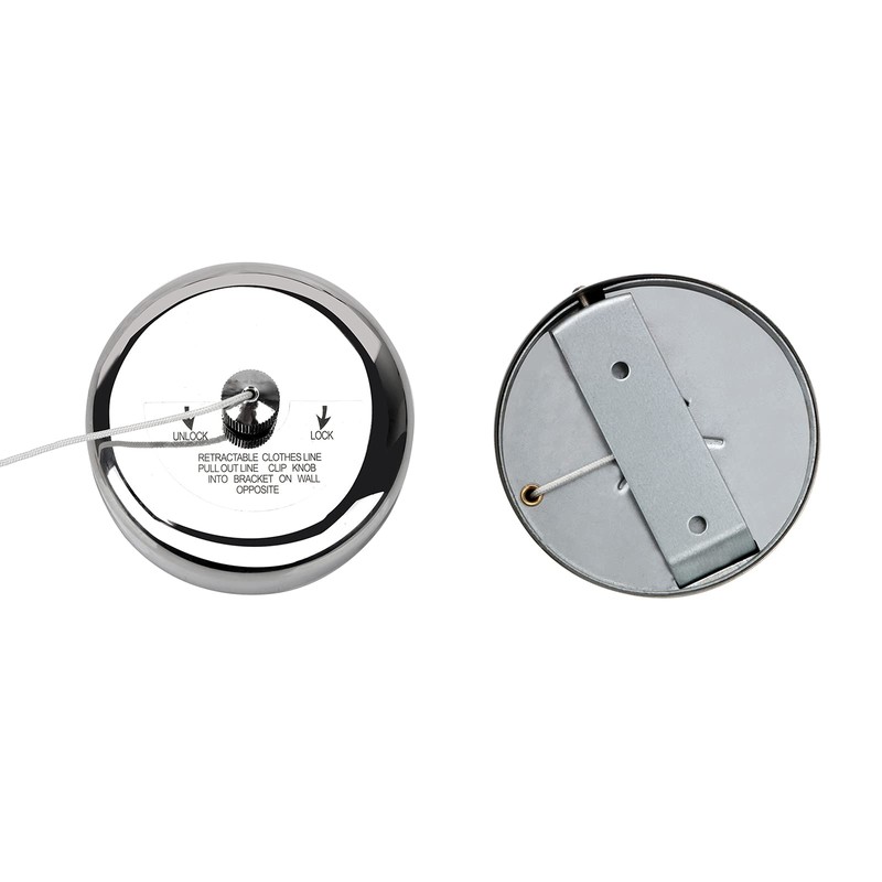 Single Retractable Washing Line 304 Stainless Steel for Shower Bathroom
