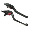 S21 Black (Red) Suzuki Brake Clutch Lever, 6 Adjustable Levels,
