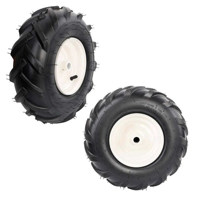 13x5.00-6" Tiller Tire and Wheel (3/4" Axle Size), 3-1/8" Centered