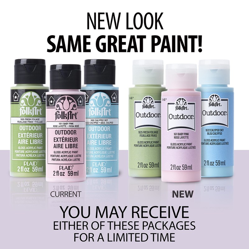 FolkArt Outdoor Acrylic Paint, 2 Oz, Barn Wood