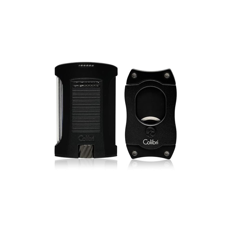 Colibri Daytona Lighter + S-Cut Cutter Gift Set - Single