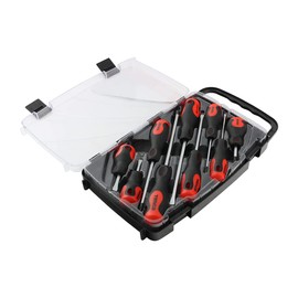 TIMCO Screwdriver Set - Assorted Sizes & Driver Bit Type - 9 Piece